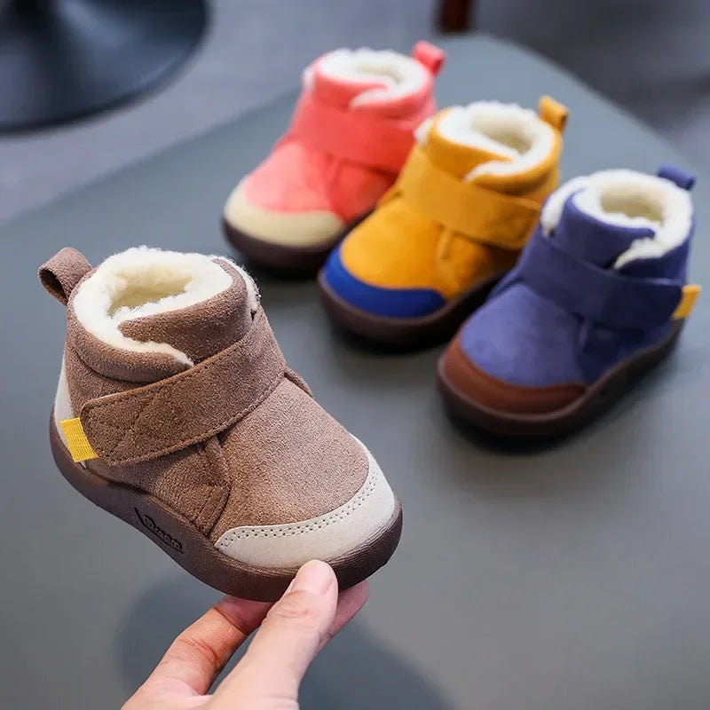 Twinky Cozy Baby Furry Winter Shoes – Warm and Soft Footwear for Little Ones