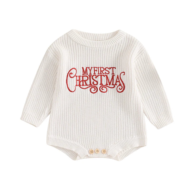 First Christmas Little One - Romper