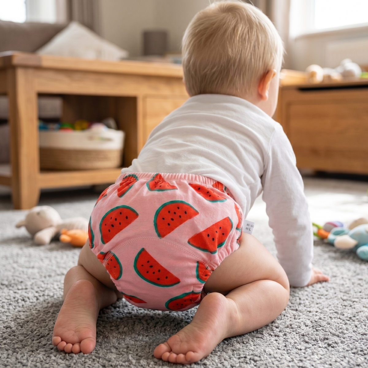 Twinky Comfysnuggs - Soft Potty Training Underwear - Watermelon