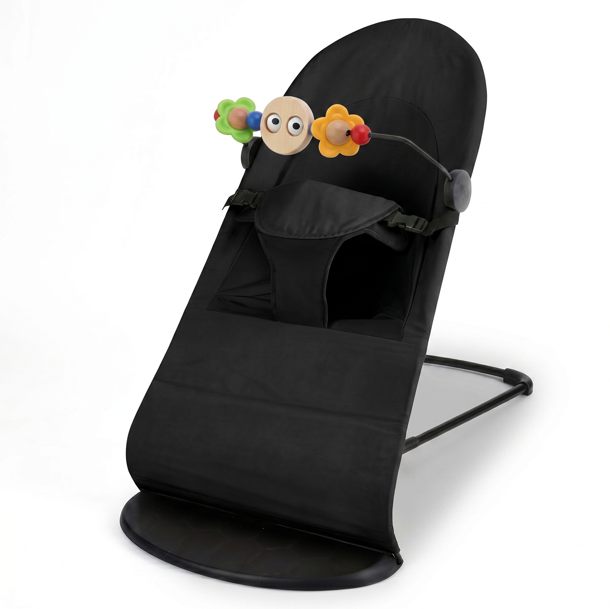 Twinky Ergonomic Rocking Chair - Black